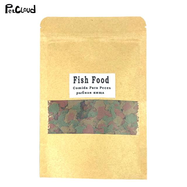 Alimentador de Flocos para Peixes de Aquário: Suprimentos para Betta, Goldfish e Peixes Ornamentais de Água Doce e Marinha