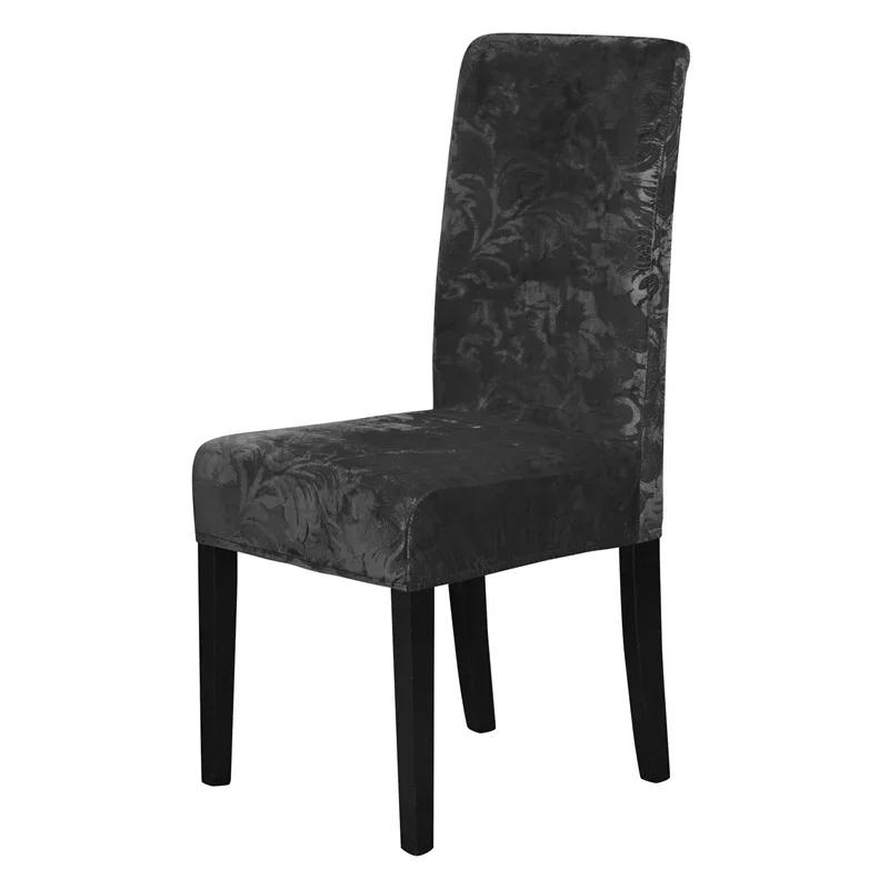 1pc capa elástica para cadeira tamanho universal capa de cadeira grande elástico casa assento seatch sving sala cadeiras capas para casa jantar - Image 1