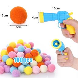 Brinquedo interativo treinamento de lançamento para gatos, Criativo Mini Jogos de Tiro, Stretch Plush Ball Toys, Pet Shop, Gatinho, Gato - Image 6