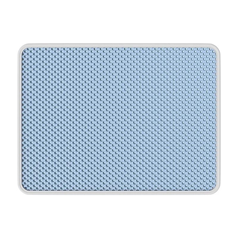 Tapete de cama dupla para gato, à prova de urina à prova d'água, Tapete de armadilha antiderrapante, Cat Scratch Pad, Pé grande, Fácil de limpar - Image 1
