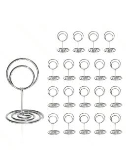20 mini porta-cartões de armazenamento, porta-cartões de mesa curta para festas de casamento, recepções de formatura, decoração de restaurantes - Image 3