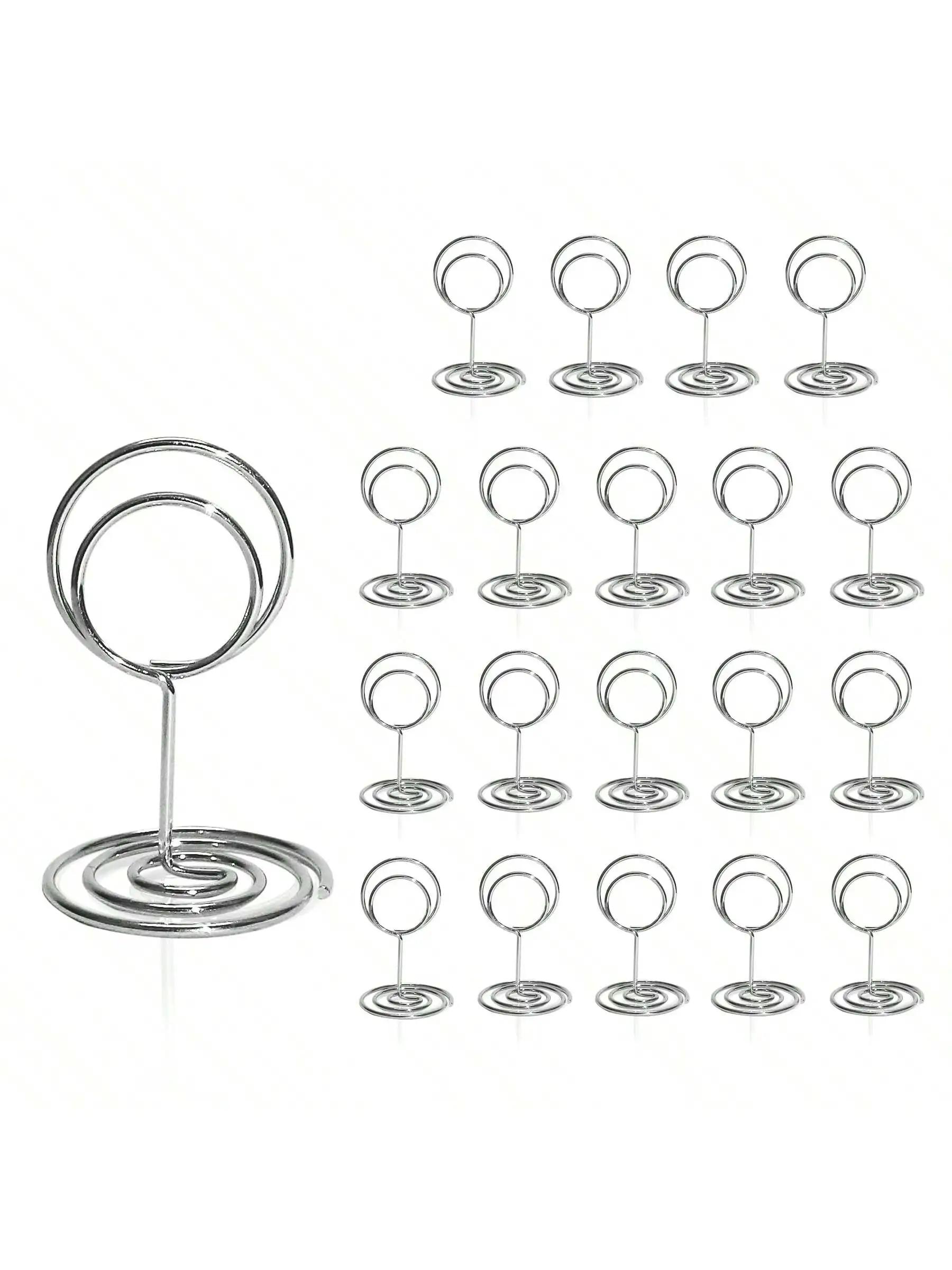 20 mini porta-cartões de armazenamento, porta-cartões de mesa curta para festas de casamento, recepções de formatura, decoração de restaurantes - Image 1