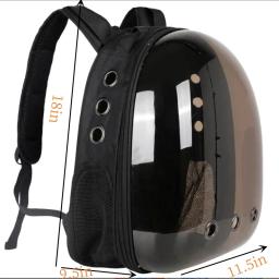 Portátil e Transparente Espaço Cápsulas, Mochilas Pet Respirável, Cat Suprimentos, Fabricante Diretamente Suprimentos - Image 5
